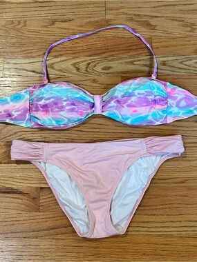 Victoria's Secret Light Pink Bandeau Bikini Top